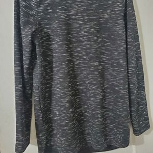 Black Blouse with zipper closure